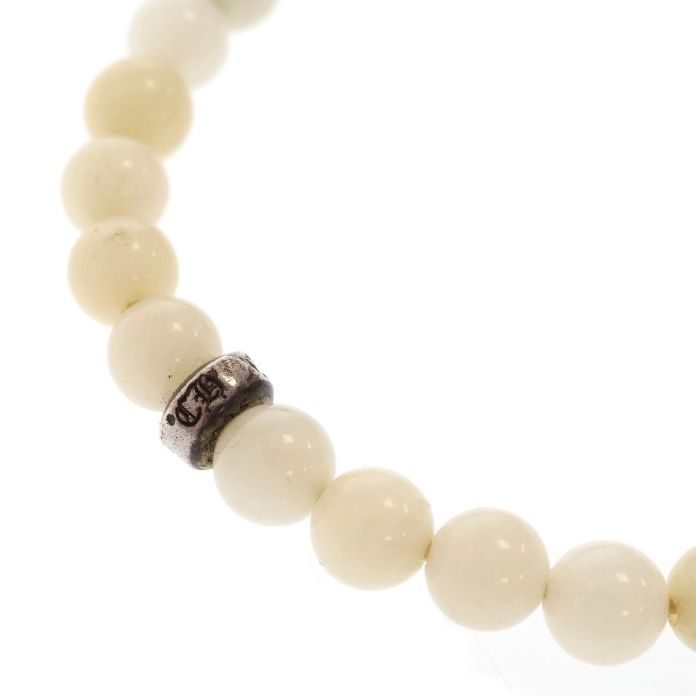 CHROME HEARTS (クロムハーツ) BEAD 6mm クロスボール ホワイト CHROME HEARTS (クロムハーツ) BEAD 6mm クロスボール ホワイト