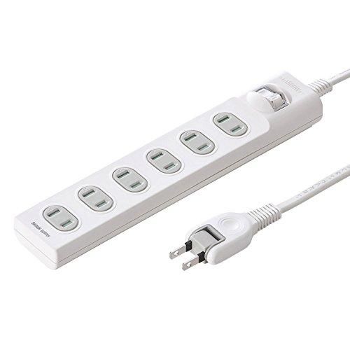 【人気定番，得価】 【新品・2営業日で発送】SANWASUPPLY サンワサプライ 火災予防安全タップ　TAP-TSH65SWN その他