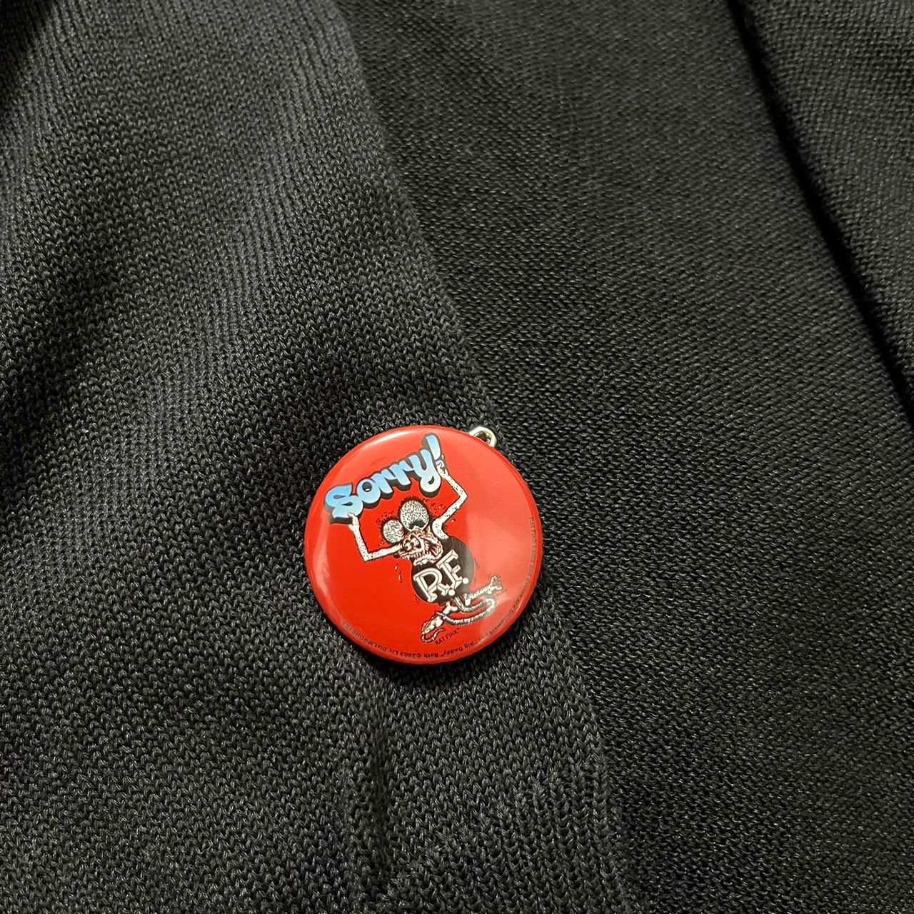 SUNSEA サンシー 22SS Can badge KURT's Cardigan 缶バッジ