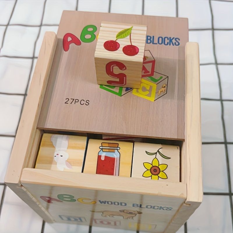 新着商品 カイシジャトイ木製ブロックセット早期学習