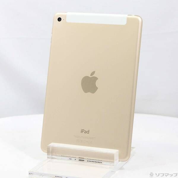 スマホ・タブレット・パソコン iPad mini4 16GB GOLD SoftBank Apple D-MK712J--907401 【Bランク中古品】 DOCOMO iPad mini 4