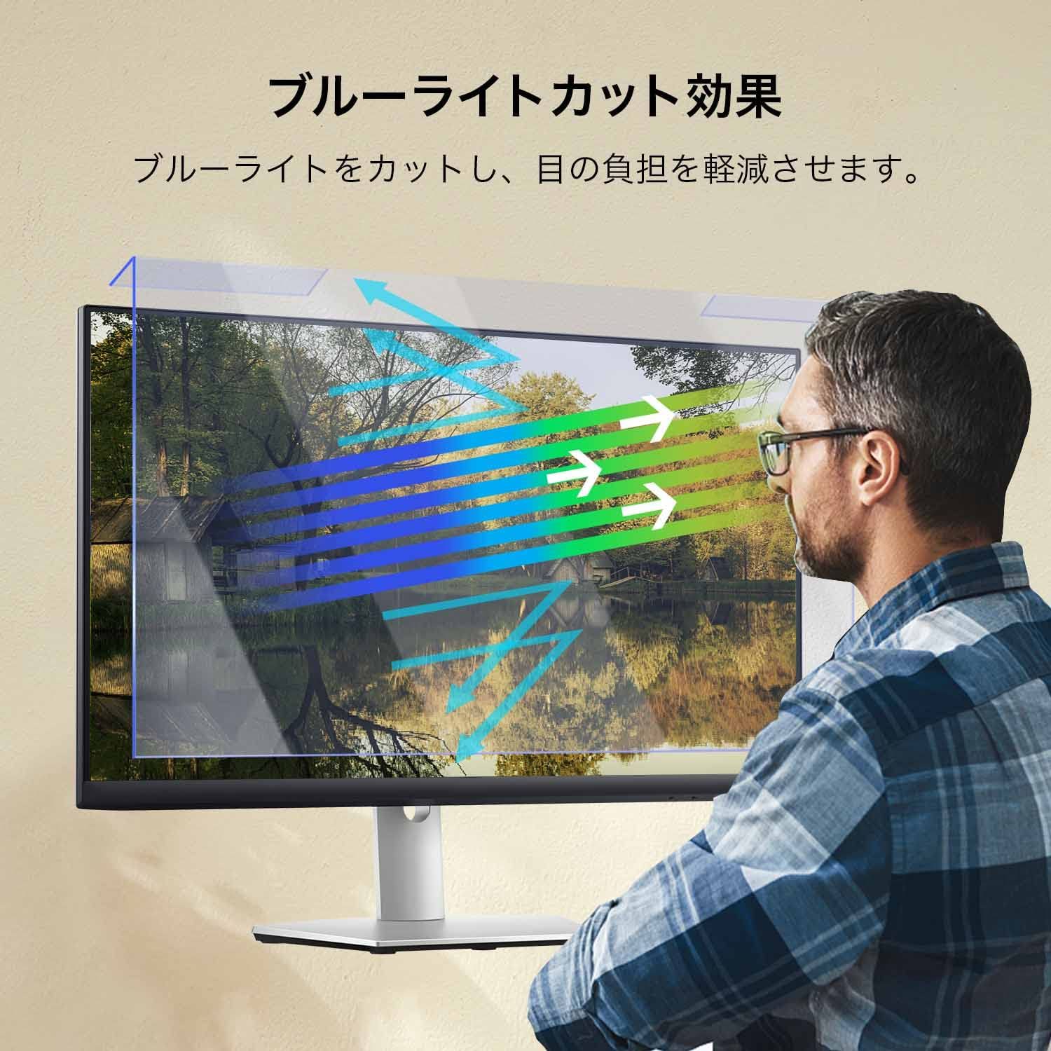 Lifeinnotech 汎用 フィルター imac21.5インチ imac24インチ 23インチ 23.6インチ 23.8インチ 24インチ 用 ブルーライトカット フィルター 液晶保護 プロテクター CHRISTIANNAURATH_COM_BR