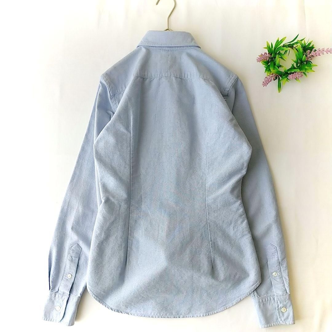 超美品 ラルフローレン 長袖シャツ 綿100% スーパースリムフィット 4 