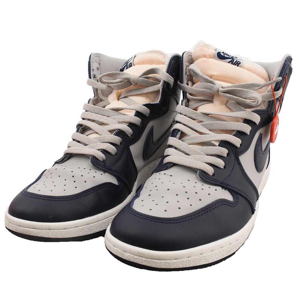 NIKE (ナイキ) AIR JORDAN 1 HIGH 85 GEORGETOWN BQ4422-400 エアジョーダン1 ハイ 85 ジョージタウン ハイカットスニーカー シューズ ネイビー/グレー US10/28cm