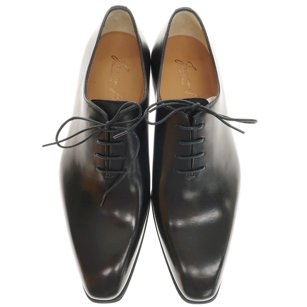 フランチェスコ ベニーニョ FRANCESCO BENIGNO ホールカット ドレスシューズ ブラック サイズ6 1 2 メンズ