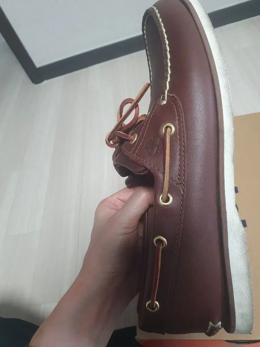 Timberland ボートシューズ バーガンディ 270 mm
