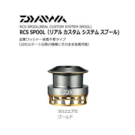 ダイワ RCS エアスプールII 3012 (レッド) / SLP WORKSdaiwa