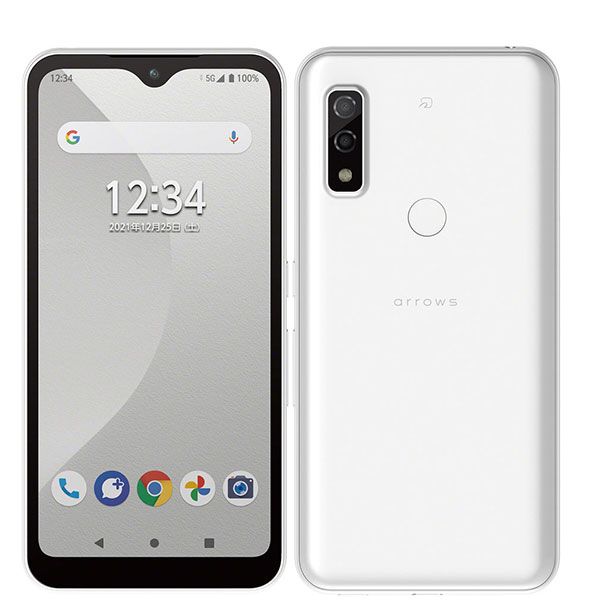 【中古】 FCG01 arrows We ホワイト SIMフリー 本体 au Aランク スマホ【送料無料】 fcg01wh8mtm