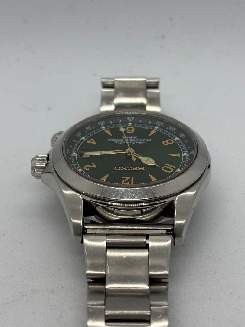 【稼働品】セイコー アルピニスト6R15-00E0 メカニカル デイト 自動巻き セイコー アルピニスト6R15-00E0 メカニカル デイト 自動巻き