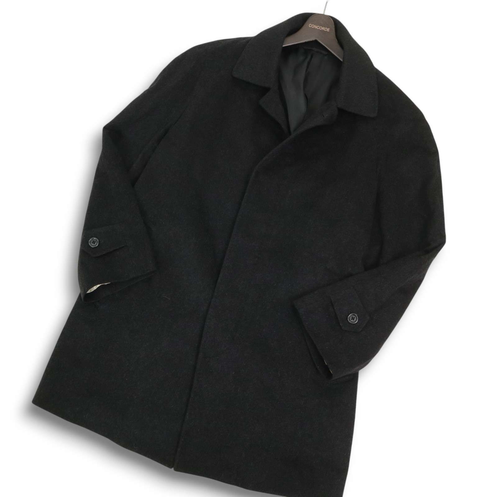 史上最も激安 秋冬 Michetti Robeta カシミヤ100%☆ Sz.L コート ステンカラー ジャケット・アウター