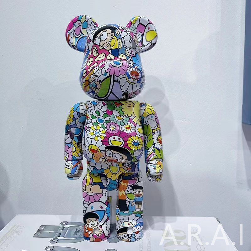 新品未使用】【割引価格】【数量限定】 ベアブリック BE@RBRICK 村上隆 FLOWER フラワー 400% 28センチ ドラえもん お花 ABS  - メルカリ