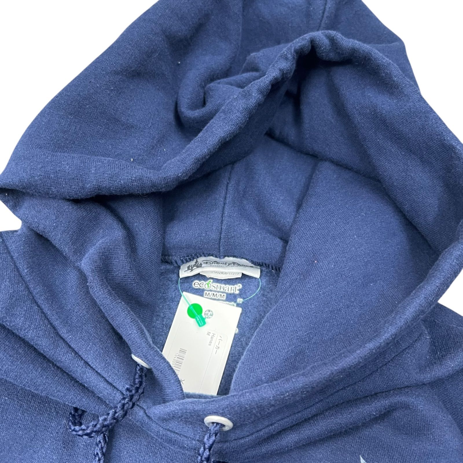 Disney Parks Hanes プルオーバー パーカー ネイビー ヘインズ