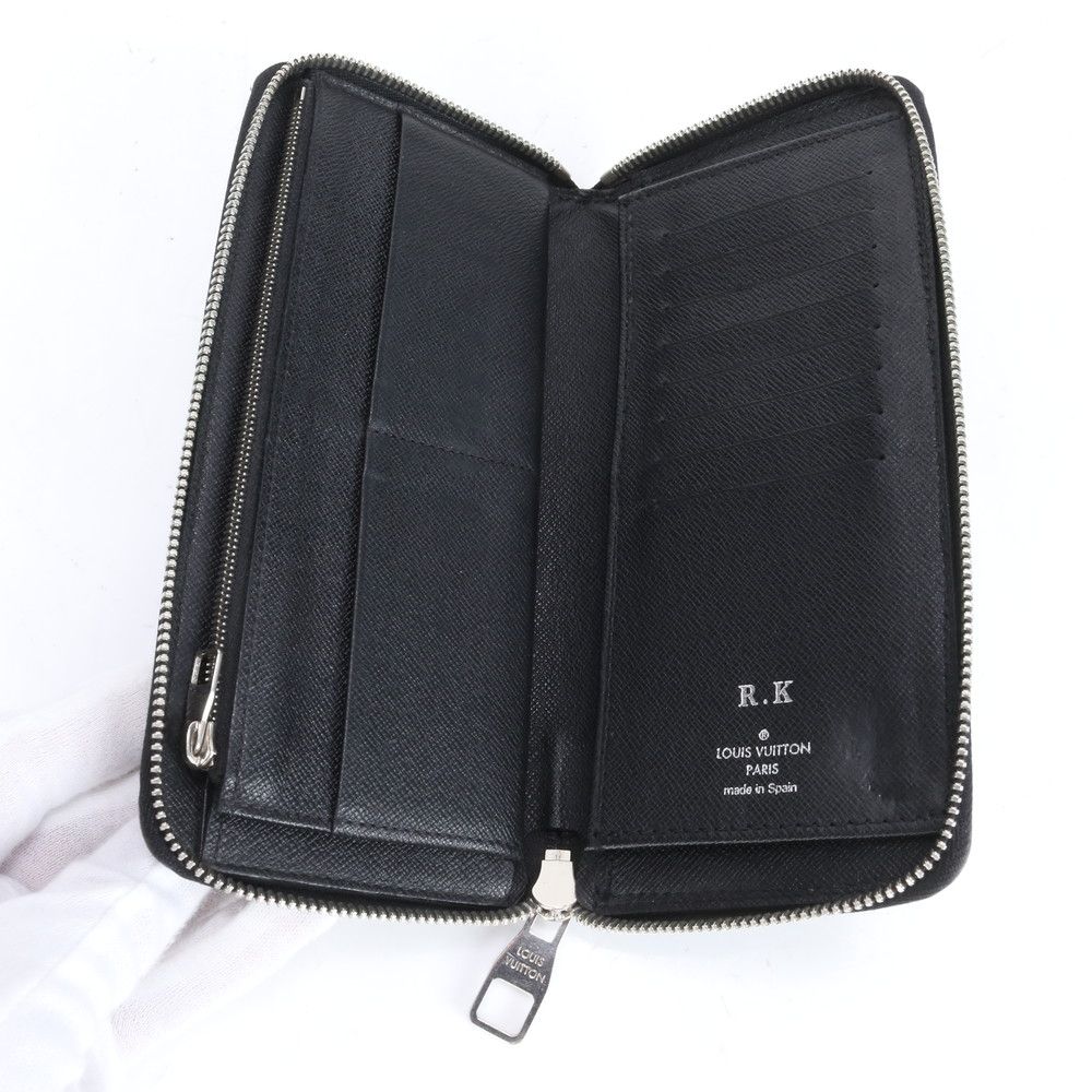 ルイヴィトン ダミエ グラフィット ジッピー ウォレット 美品 ルイ