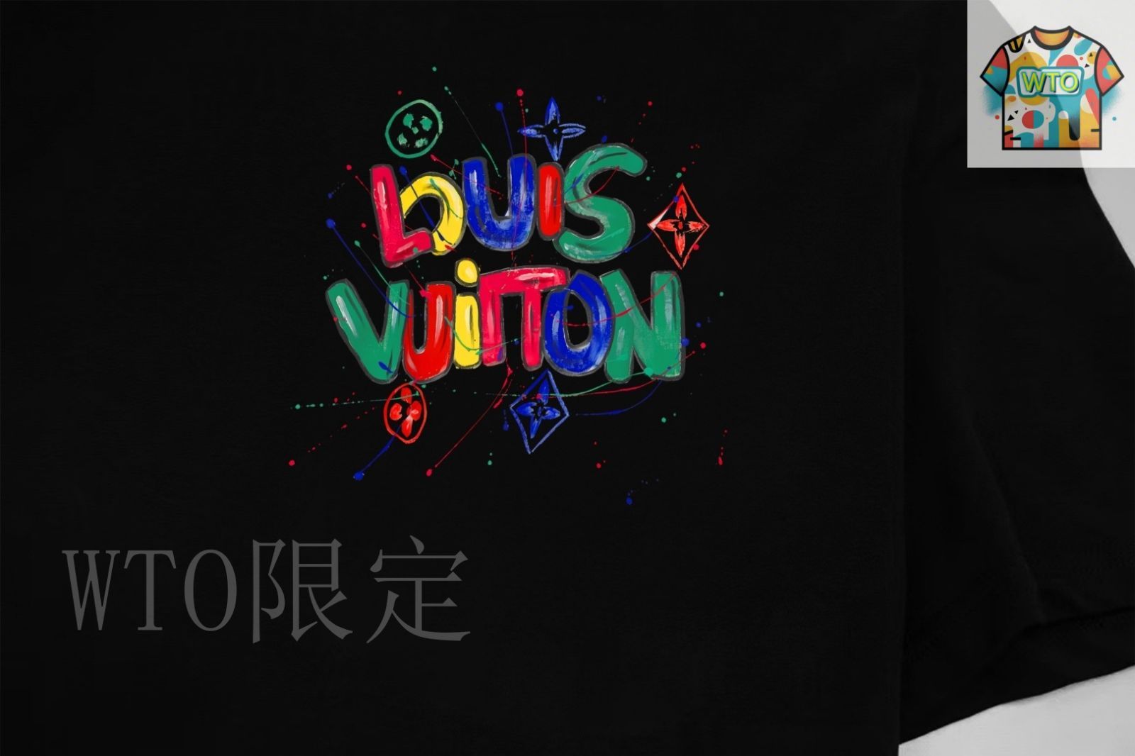 ルイヴィトン イリデセント LV バーズ Tシャツ LOUIS VUITTON】ルイヴィトン イリデセント LV バーズ Tシャツ