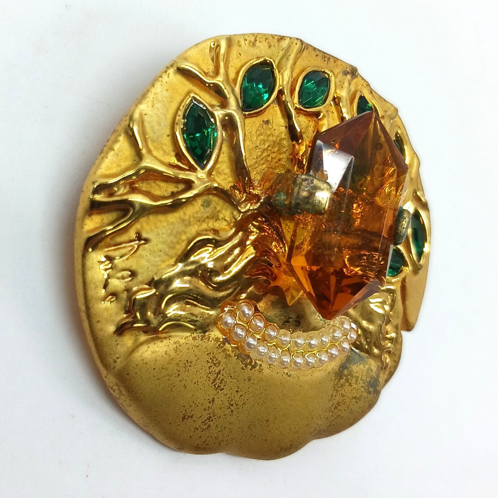 DALI JOIES サルヴァドール.ダリブローチ 希少 サルバドール ダリ Joies コレクション ジュエリー ブローチ 時計