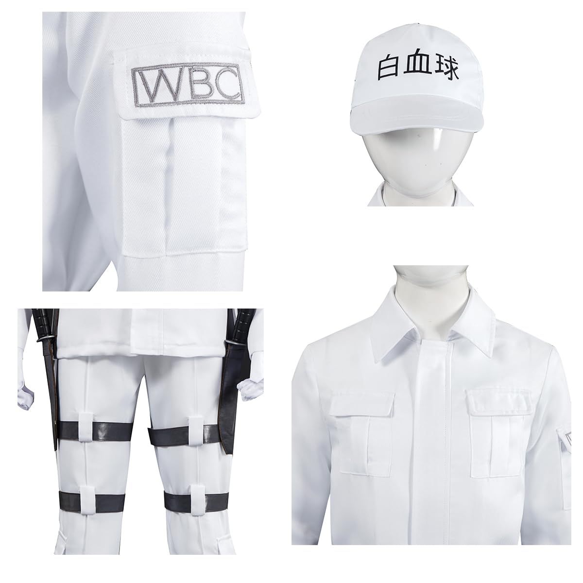 はたらく細胞 白血球（好中球） はっけっきゅう コスプレ衣装 COSPLAY