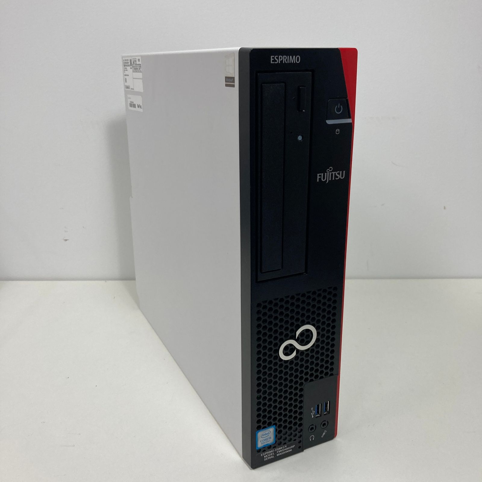 希少 黒入荷！ 中古】富士通/ESPRIMO D588/CX/Corei5-9400 CPU@2.90GHz/16GB ディスプレイ・モニター本体