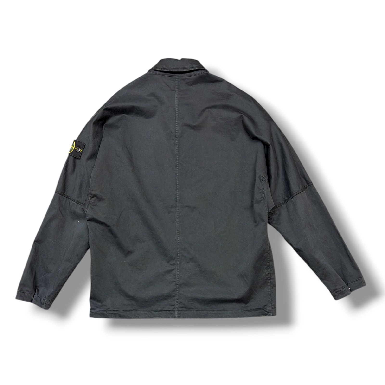 国内正規 STONE  ストーンアイランド ストレッチサテンシャツ STONE ISLAND ストーンアイランド ストレッチサテンシャツ 【公式通販】