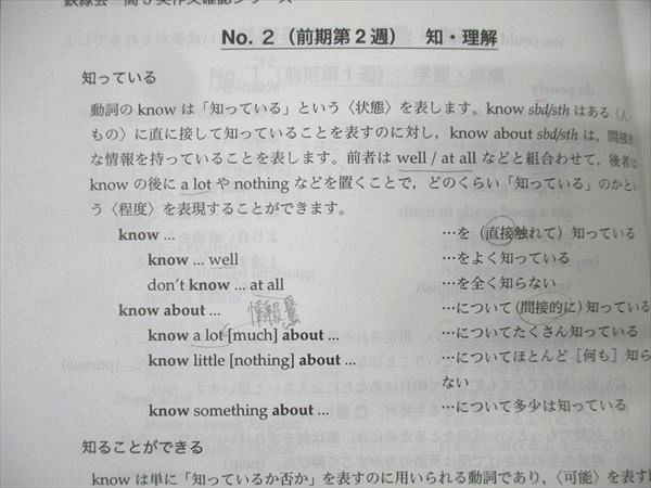 鉄緑会 高3英語 英作文確認シリーズ テキスト 2024 022S0D