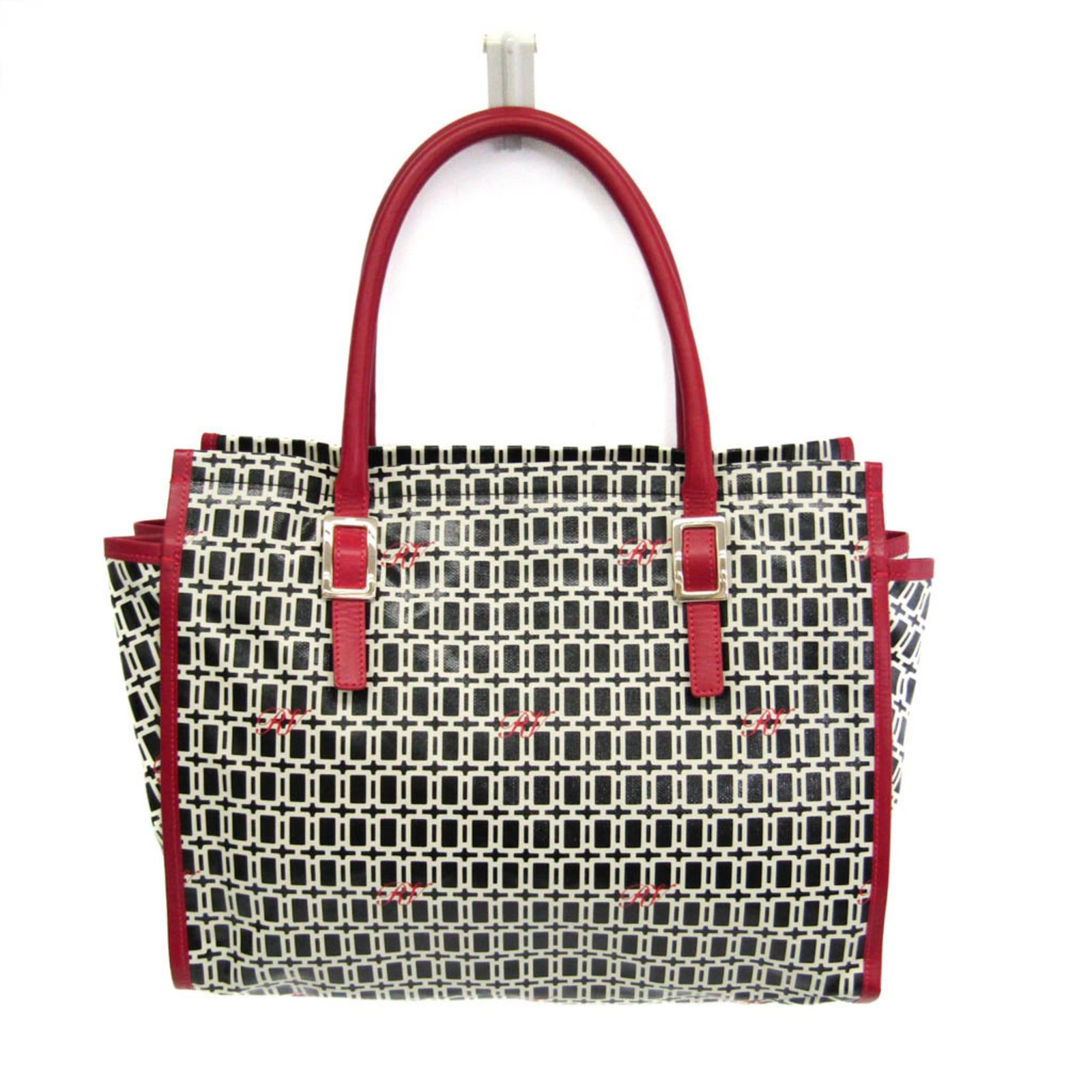 ロジェヴィヴィエ(Roger Vivier) 総柄 レディース PVC,レザー トート 