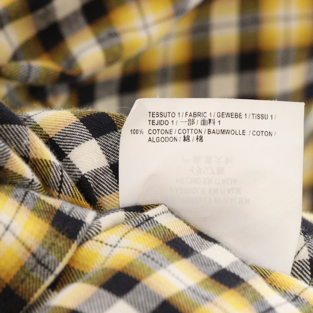 BALENCIAGA (バレンシアガ) 18SS バックロゴ リボン チェック ボウタイ