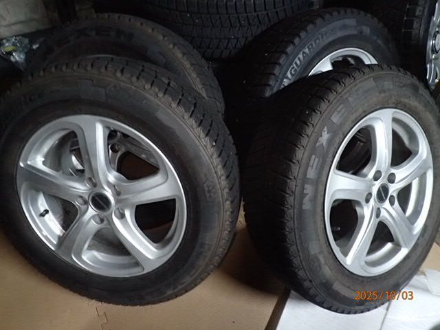 4本 溝あり スタッドレス 製 バルミナ 17x7J PCD114.3 45 ネクセン ウィンガード アイスSUV 225 65R17 ハリアー ヴァンガード RAV4 デリカ D 5 エクストレイル CX-5 CX-8