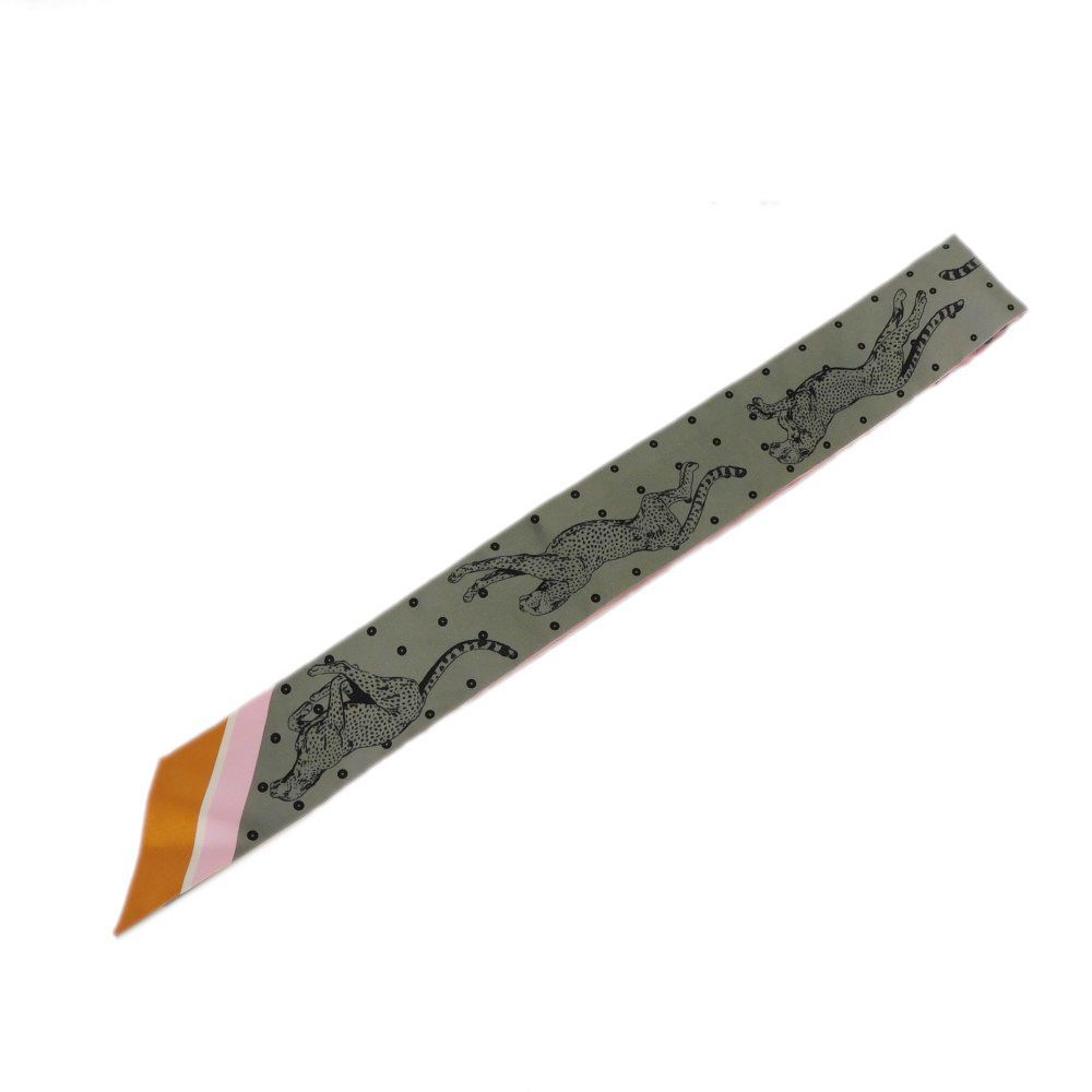 HERMES エルメス ツイリー 現行 GUEPARDS BANDANA ペイズリー