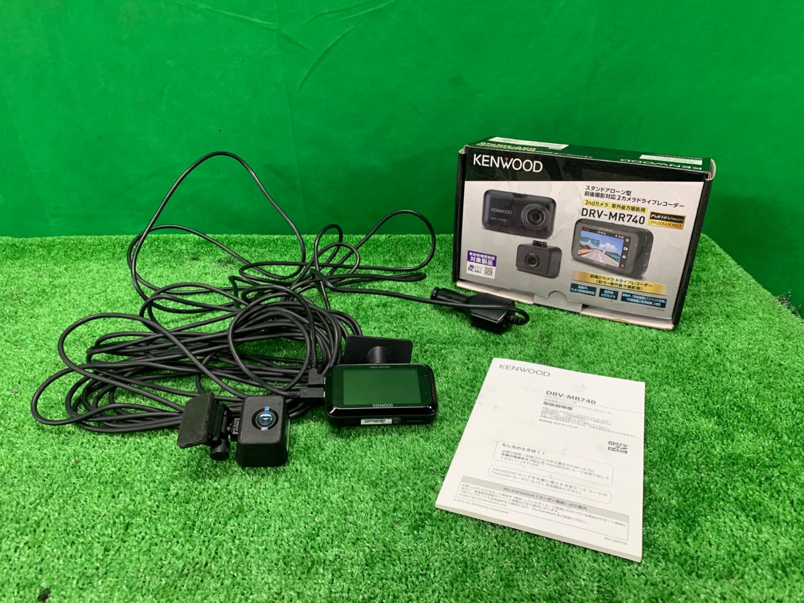 KENWOOD　ケンウッド　ドライブレコーダー　DRV-MR740　325835