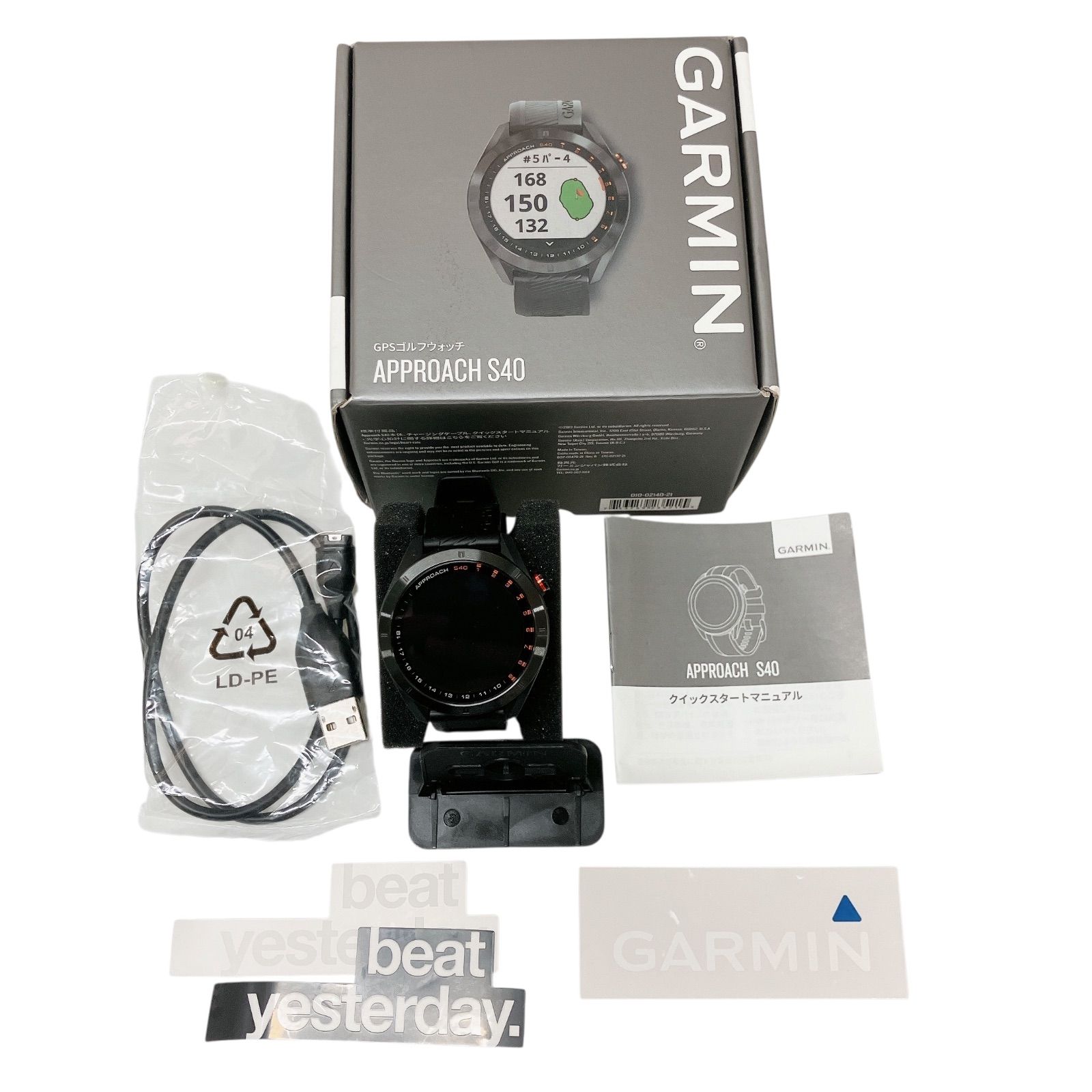 Garmin Approach S40 GPSゴルフウォッチ 美品 ブラック Approach S40 | スマートウォッチ | Garmin 日本