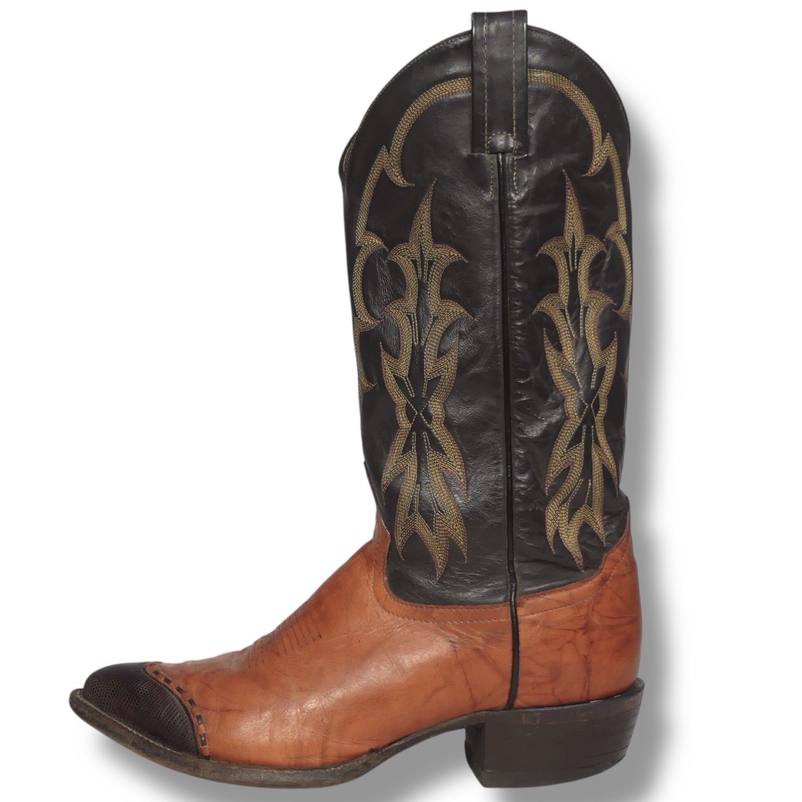 即決☆Tony Lama☆27cm レザーウエスタンブーツ トニーラマ メンズ 9EE