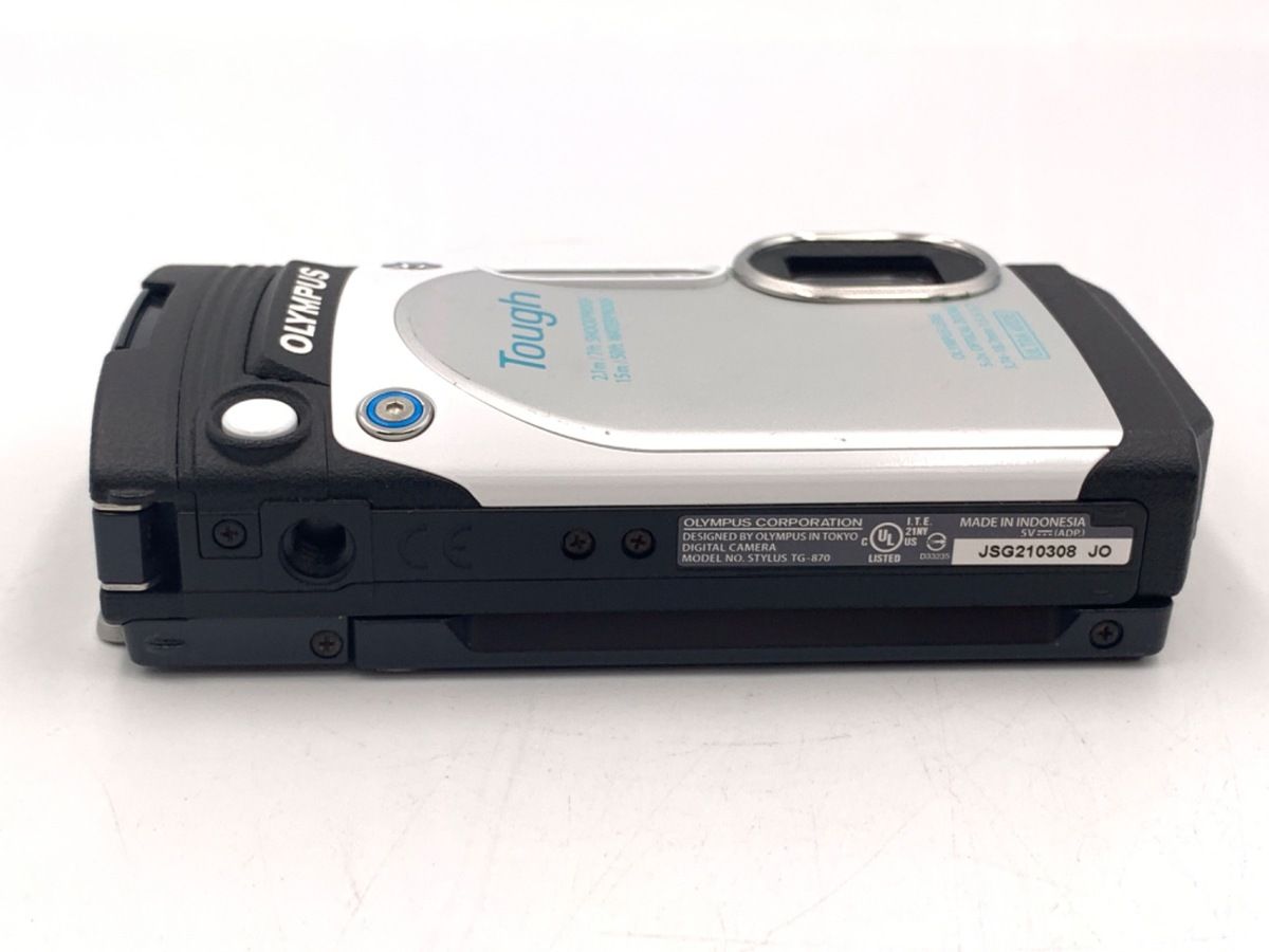 OLYMPUS TG-870 ホワイト オリンパス STYLUS TG-870 Tough | 防水デジタルカメラ T(Tough) シリーズ