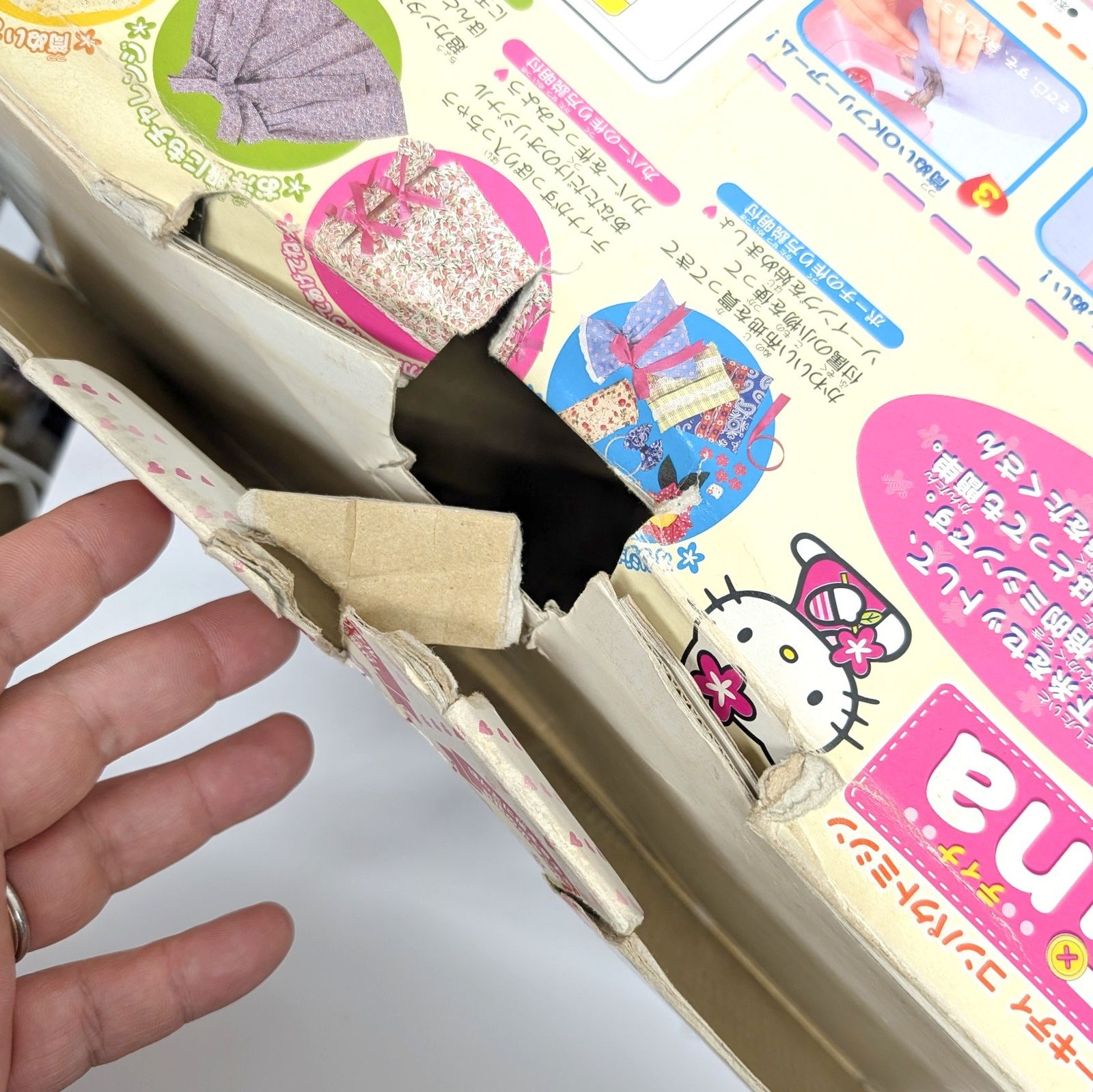 絶版 レトロ品】Tina ハローキティ コンパクトミシン ジャンク - メルカリ