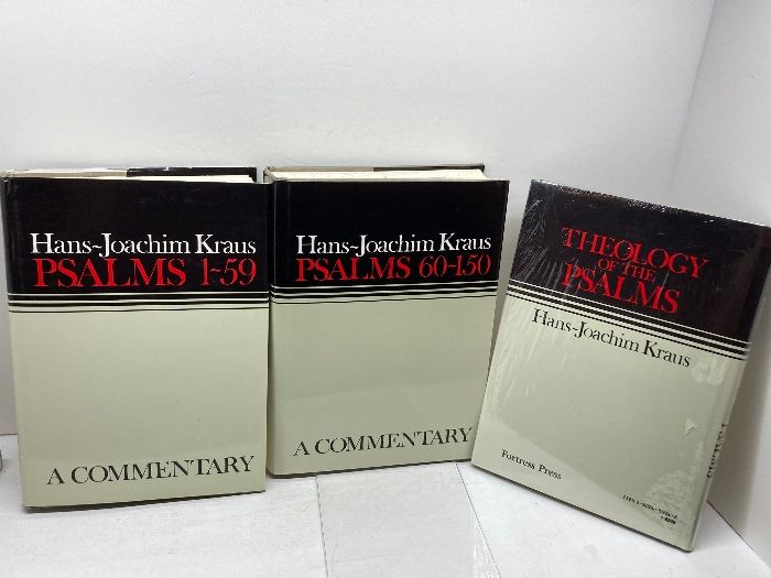 洋書 ハンス ヨアヒム クラウス３冊セット Psalms 1-59 60-150 Theology of the Psalms Kraus Hans-Joachim Fortress Pr