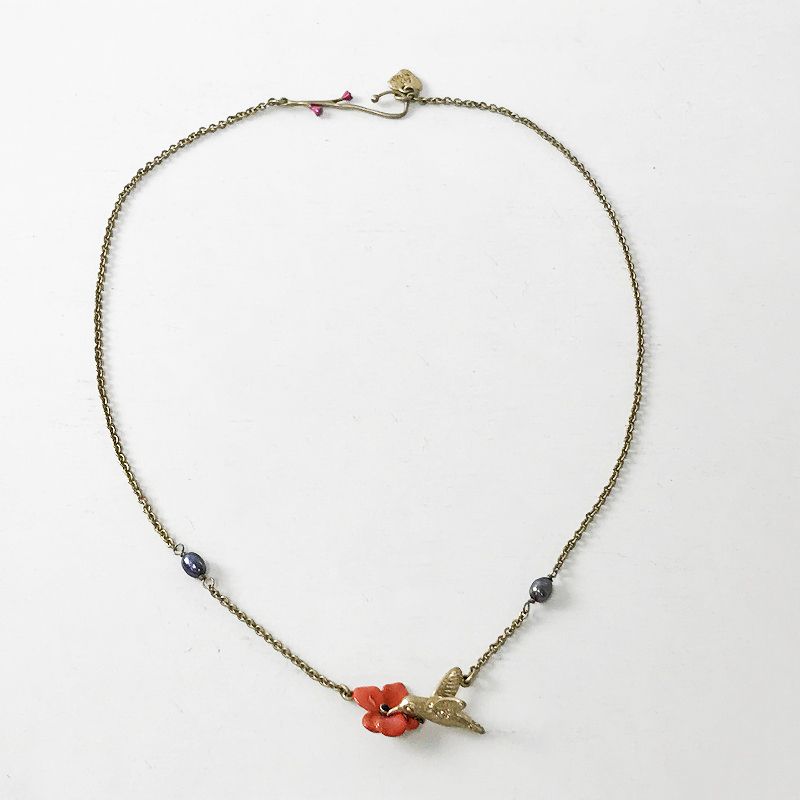 レネレイド Les 難かっ Nereides ネックレス フラワーモチーフ