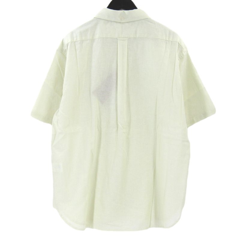 ♥ ANDFAMILYS アンドファミリー C.L.B.D S|S SHIRTS SHS-2506814 半袖ボタンダウンシャツ ホワイト 白 XL タグ付き 65008581