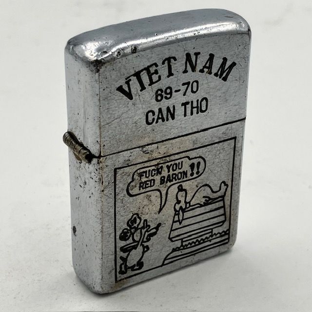 ZIPPO ベトナム 1969年 スヌーピー柄 第82空挺師団 ベトナムジッポー
