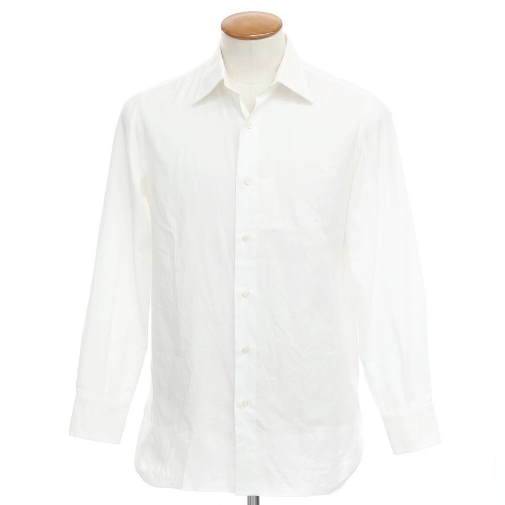 【中古】スティレ ラティーノ STILE LATINO レギュラーカラー ドレスシャツ ホワイト【サイズ39】【メンズ】-0