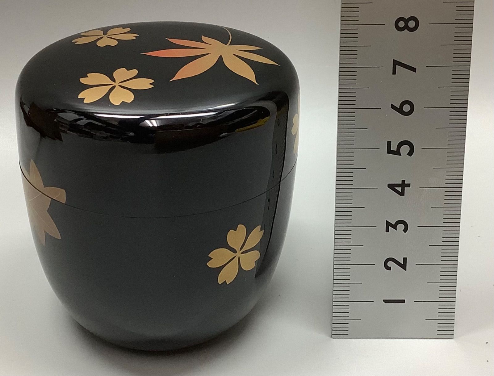 金蒔絵 茶入