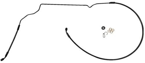 フロントLOWERブレーキライン ブラック 以降FLHX U