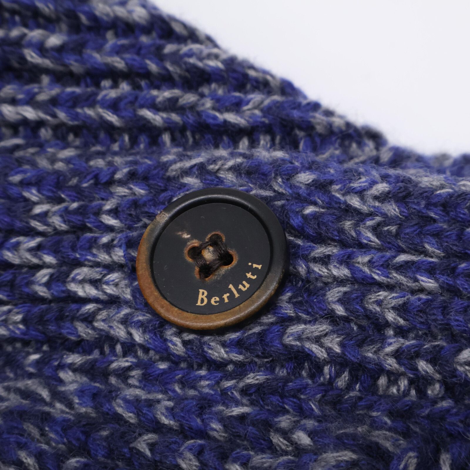 Berluti ベルルッティ ゲージ編みニット【サイズ48 L相当】【良品】 Berluti ベルルッティ ゲージ編みニット【サイズ48 L相当】【良品】