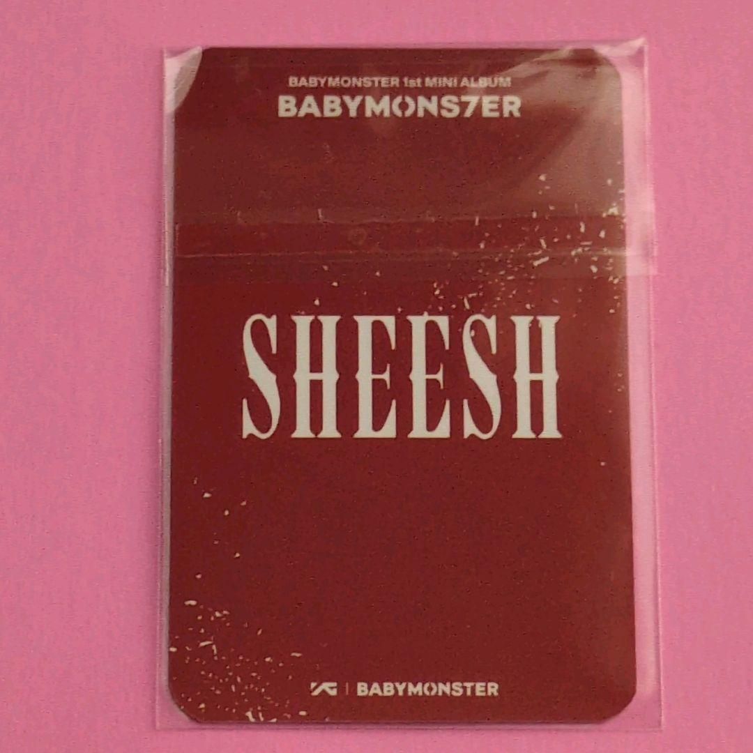 BABYMONSTER サノク アサ トレカ 事前収録 公式品 - メルカリ 