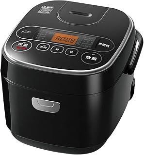 アイリスオーヤマ 炊飯器 マイコン式 5.5合 厚銅釜 銘柄炊き分け機能付き ブラック Smart Basic RC-MA50AZ-B