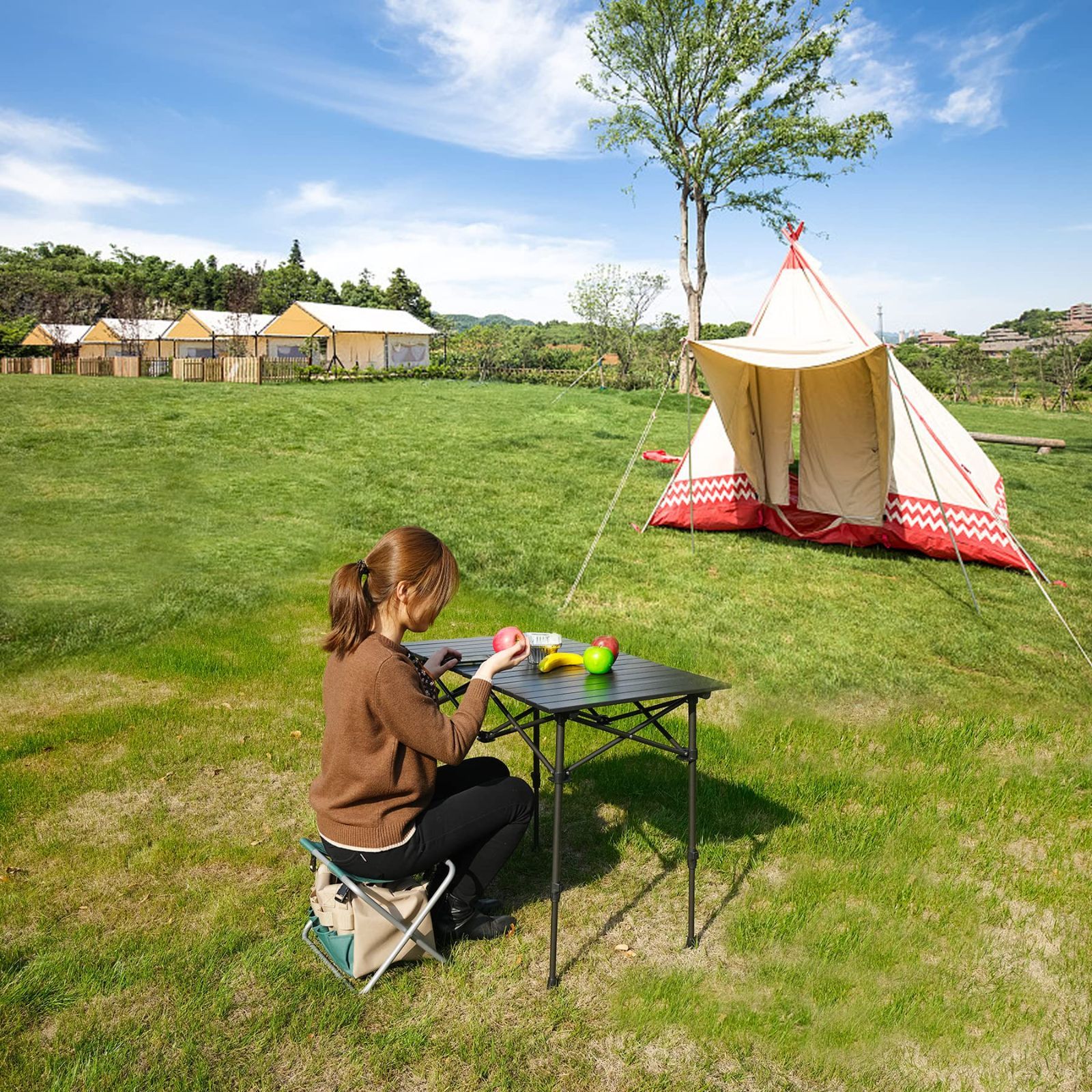 アウトドア 収納バッグ付き