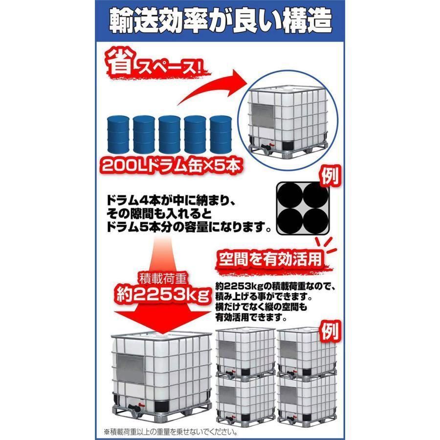【購入前配送先確認】貯水タンク1000L 1000kg IBCタンクR779 購入前配送先確認】貯水タンク 1000L 1000kg IBCタンクR779 - メルカリ