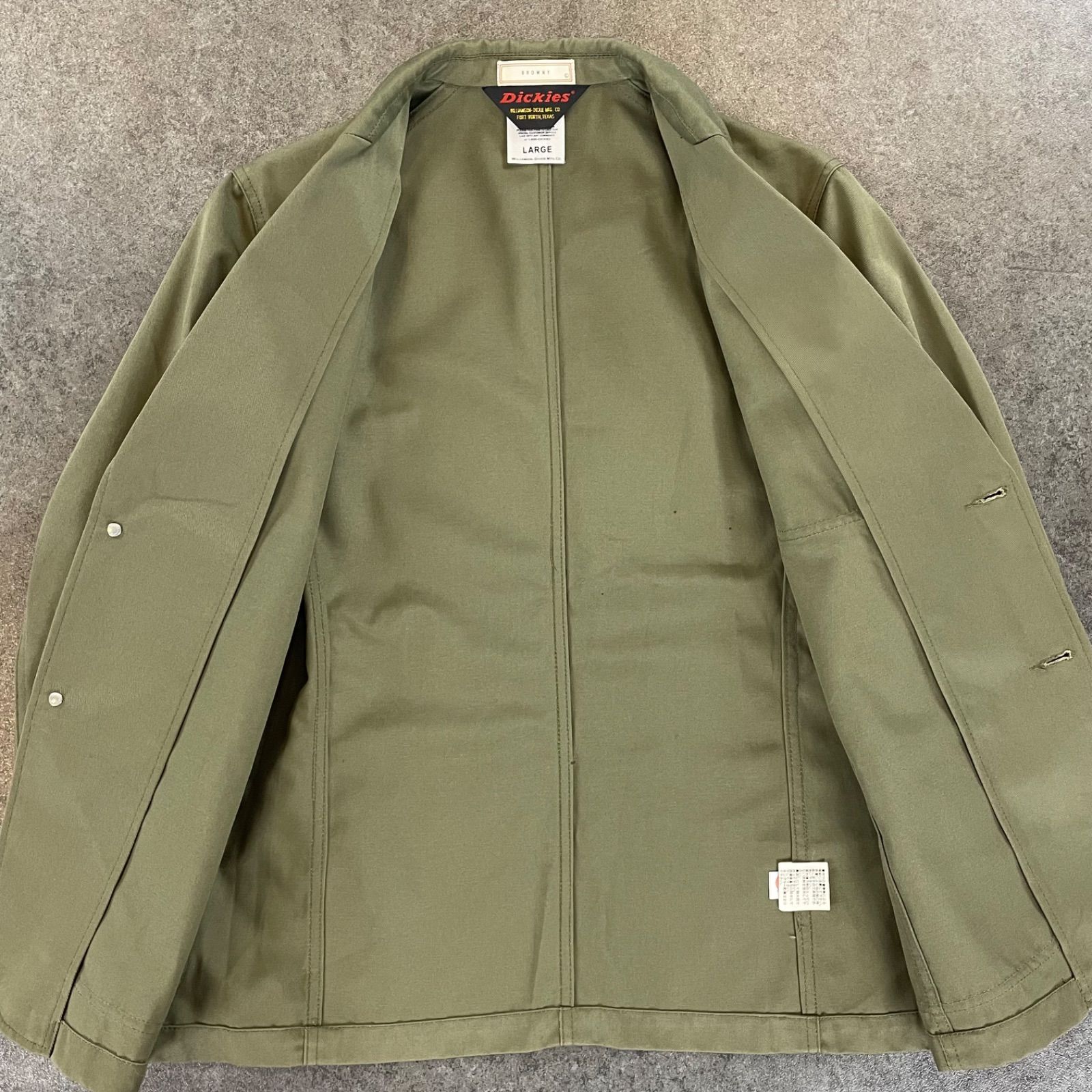 Dickies Browny Tailored Jacket Olive ディッキーズ ブラウニー 