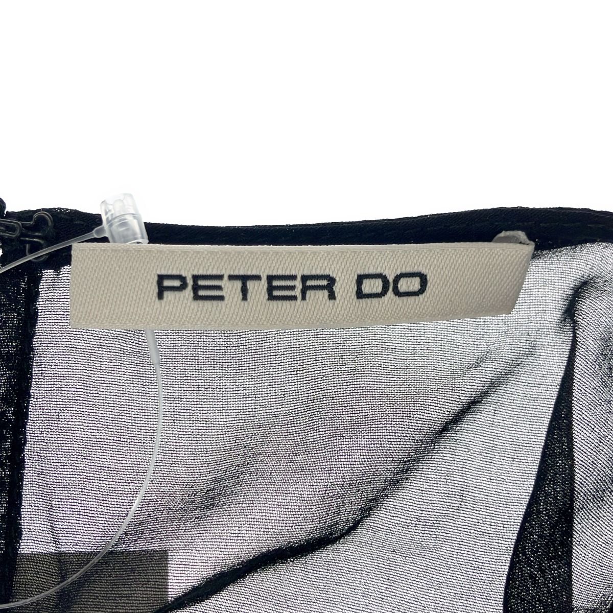 PETER DO ピーター ドゥー ノースリーブシアードレスワンピース 