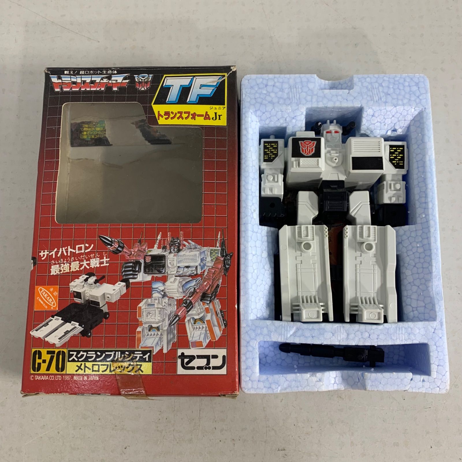 トランスフォーマーJR メトロフレックス C-70 セブン セブン トランスフォーマーJR メトロフレックス C-70 セブン トランス