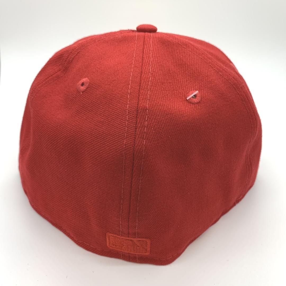 FOG Fear of God Essentials × New Era フィアオブゴッド × ニューエラ ホワイト×レッド 7 3|8