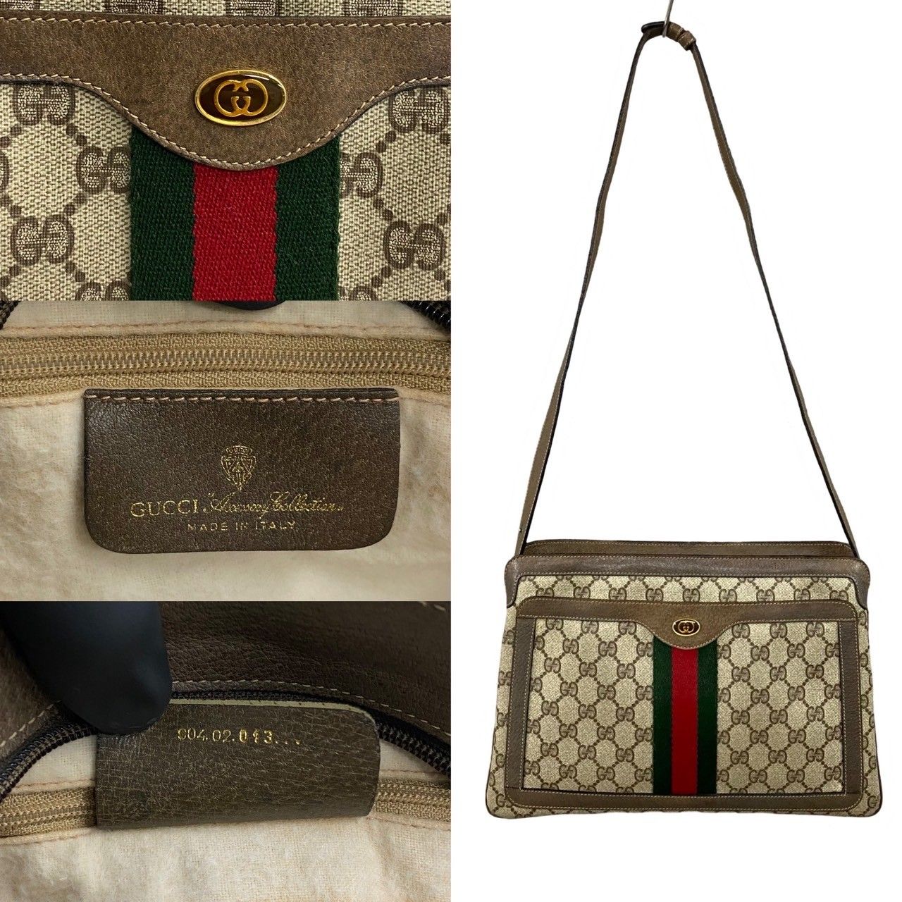m0804 OLD Gucci グッチ GG シェリーライン ショルダーバック GUCCI グッチ オールドグッチ OLD バッグ ショルダーバッグ