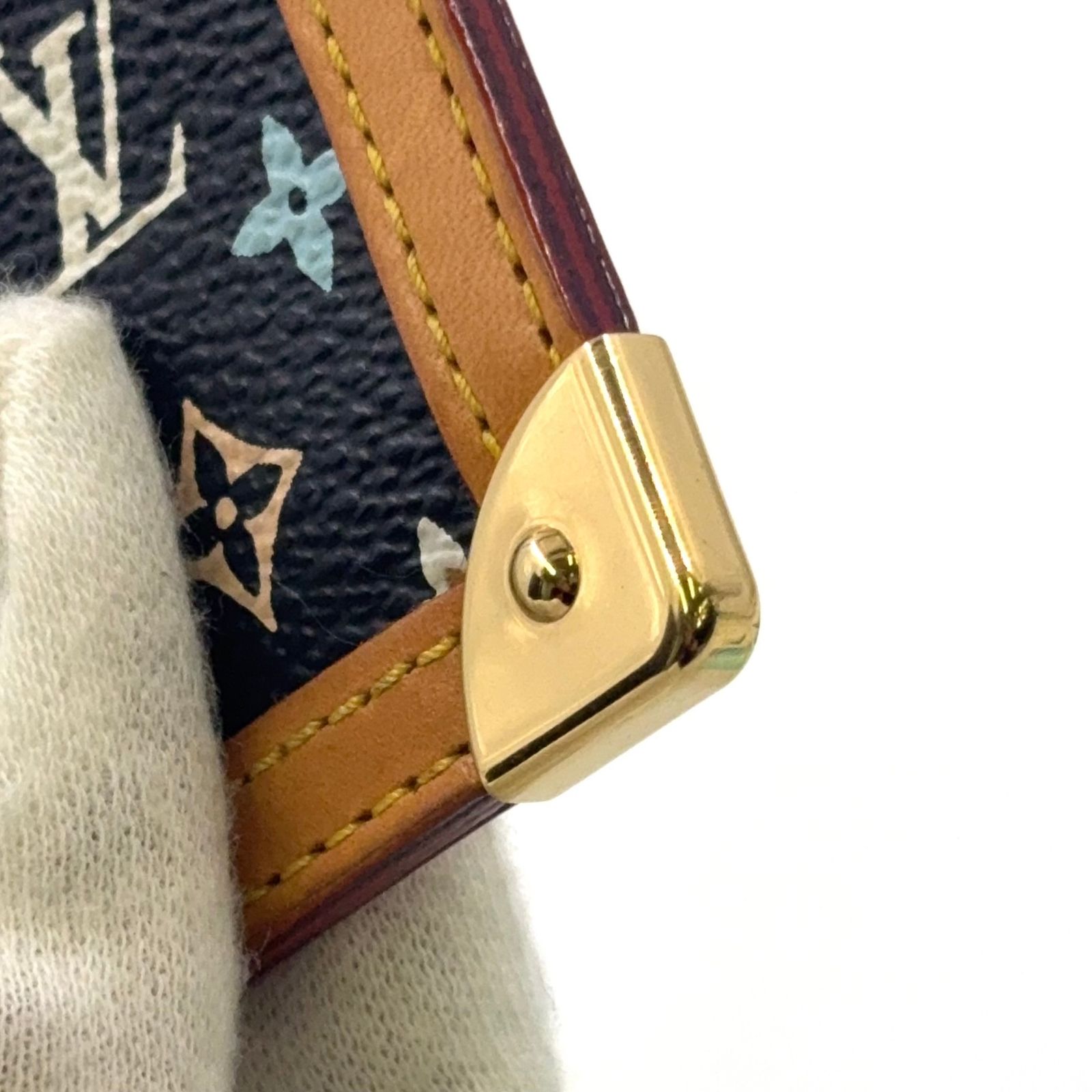 LOUIS VUITTON ポシェットクレ モノグラムマルチカラー モノグラム